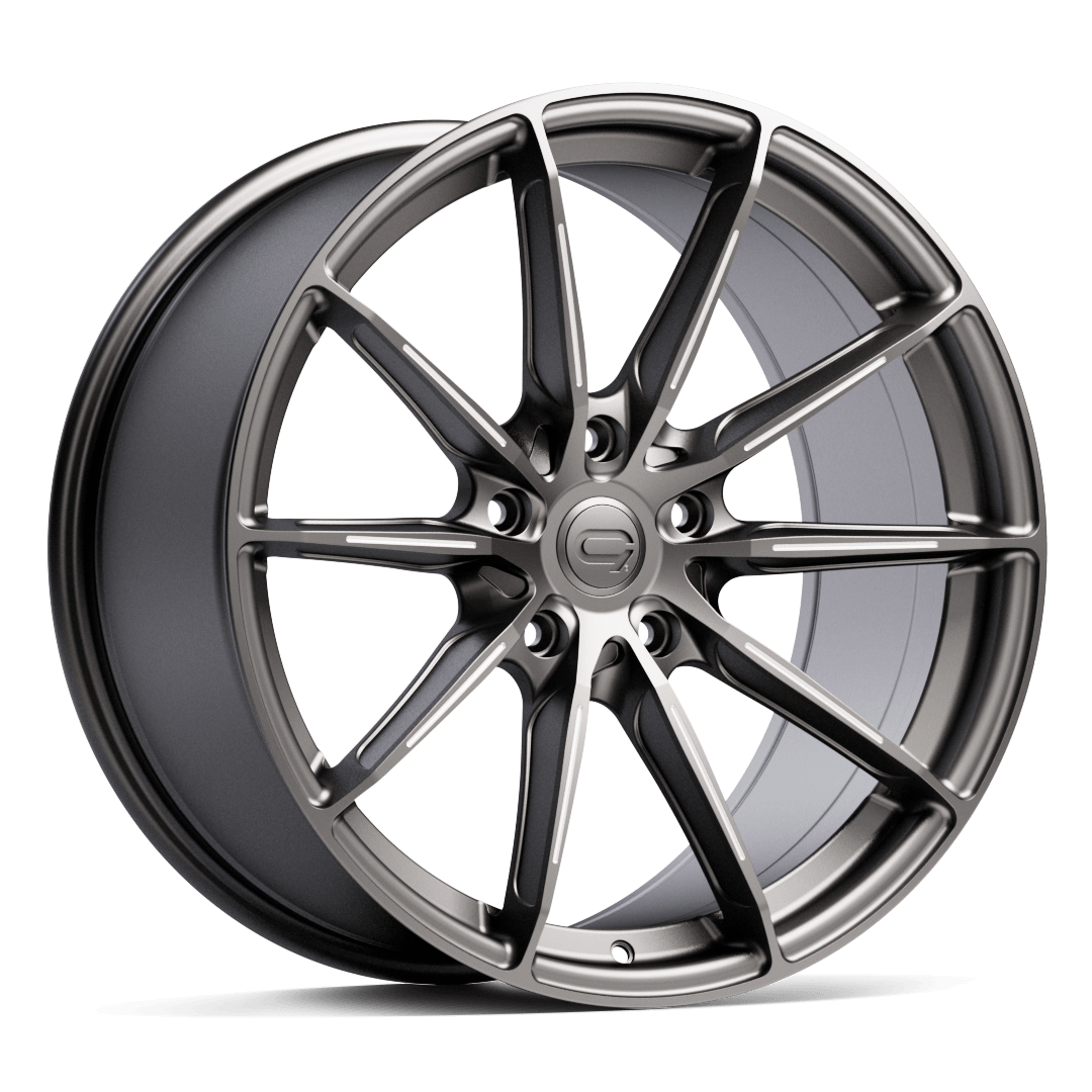 C9 Wheels Cortez Matt Gunmetal Accent Alloy Wheels