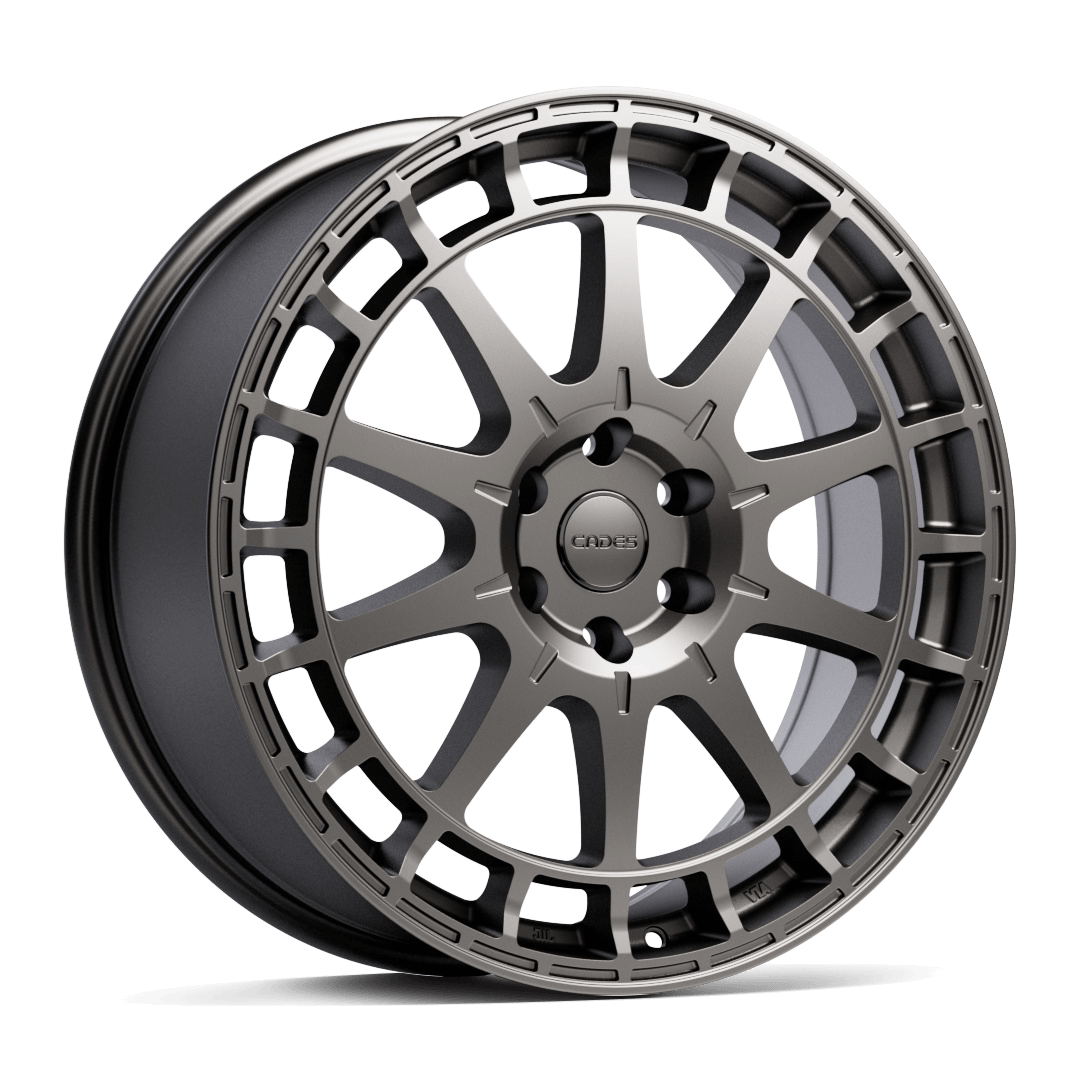 Cades Wheels RZ Transit - Matt Gunmetal alloy wheel