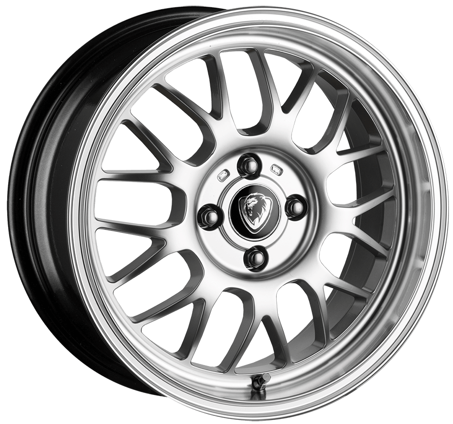 CADES Eros - Silver Lip Polish alloy wheel