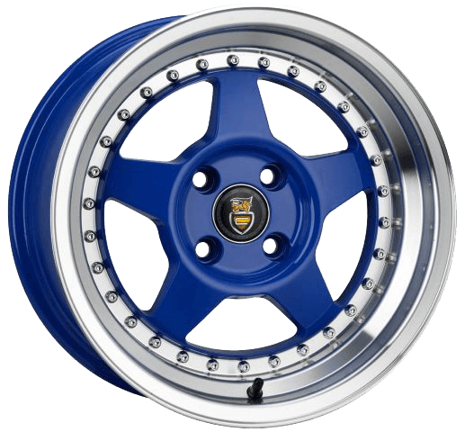CADES Blast - Blue alloy wheel
