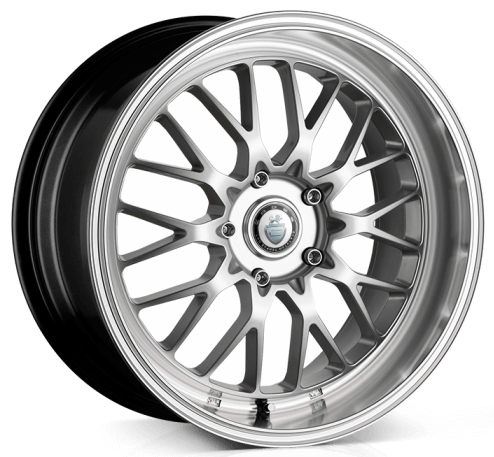 CADES Tyrus - Silver Lip Polish alloy wheel