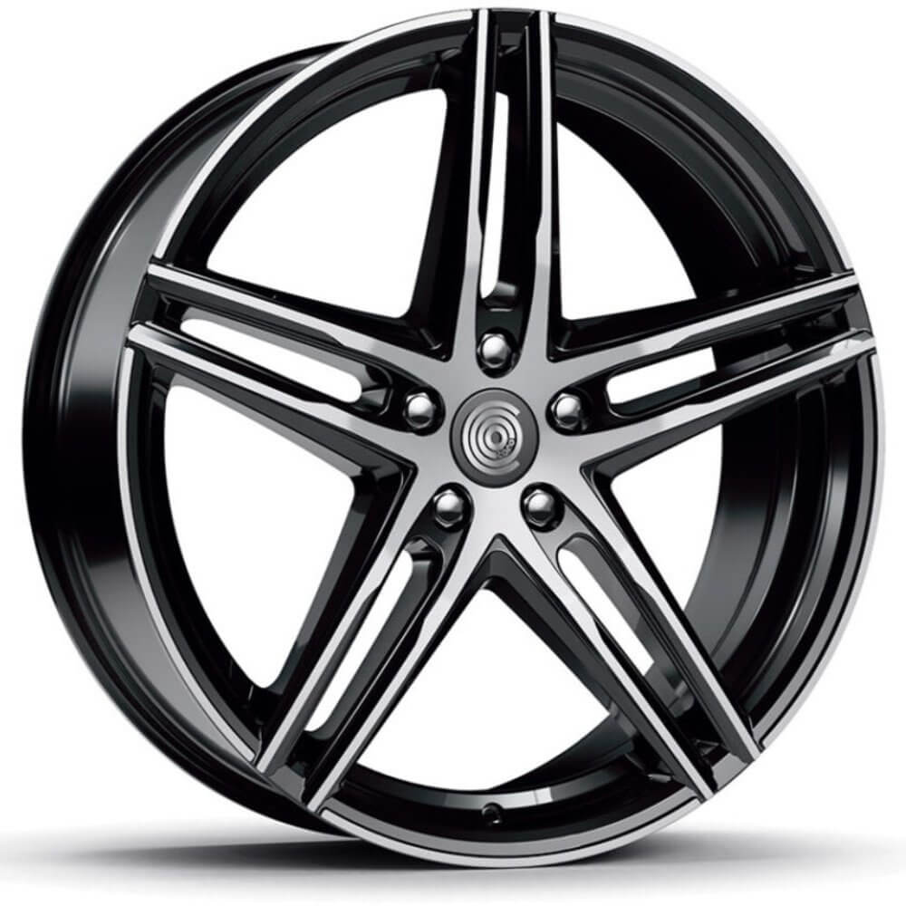 Coro Wheels CRW A1 - Black Diamond alloy wheel