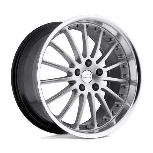COVENTRY WHITLEY - Hyper Silver W/ Mirror Cut Lip alloy wheel
