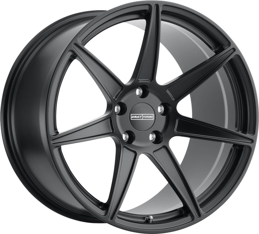 CRAY ISURUS - Matte Black alloy wheel