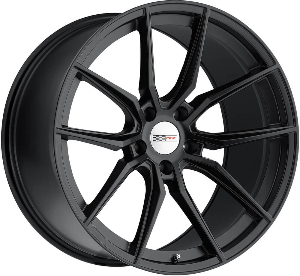 CRAY SPIDER - Matte Black alloy wheel