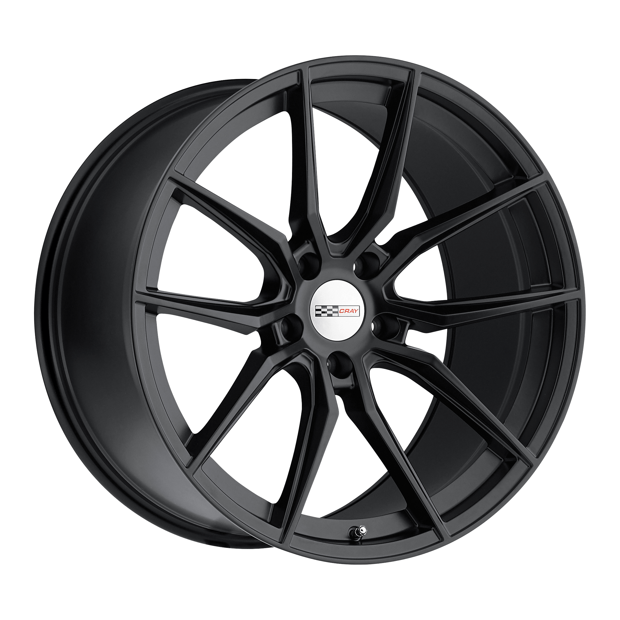 CRAY SPIDER Matte Black Alloy Wheels