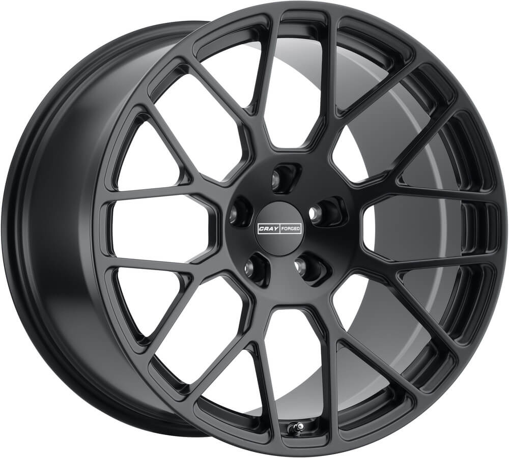CRAY VENOM - Matte Black alloy wheel