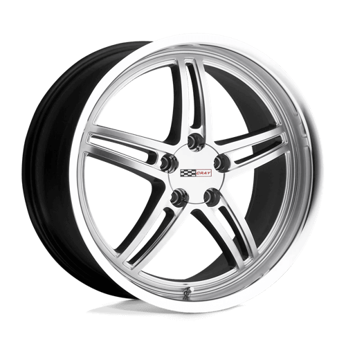 CRAY SCORPION Hyper Silver W/ Mirror Cut Lip Alloy Wheels