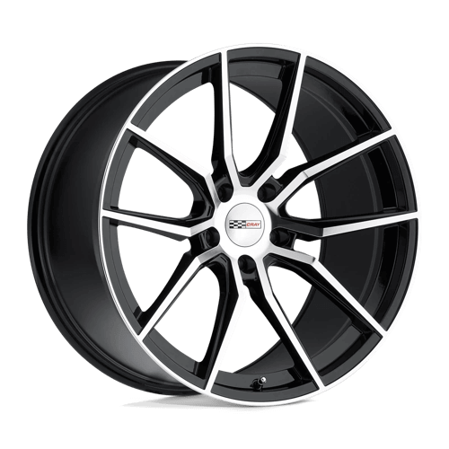 CRAY SPIDER - Gloss Black W/ Mirror Cut Face alloy wheel