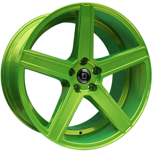 Diewe Wheels Cavo - Yellowgreen alloy wheel