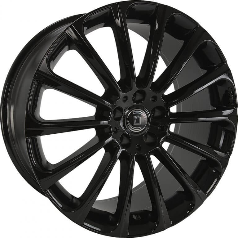 Diewe Wheels Turbina - Black alloy wheel