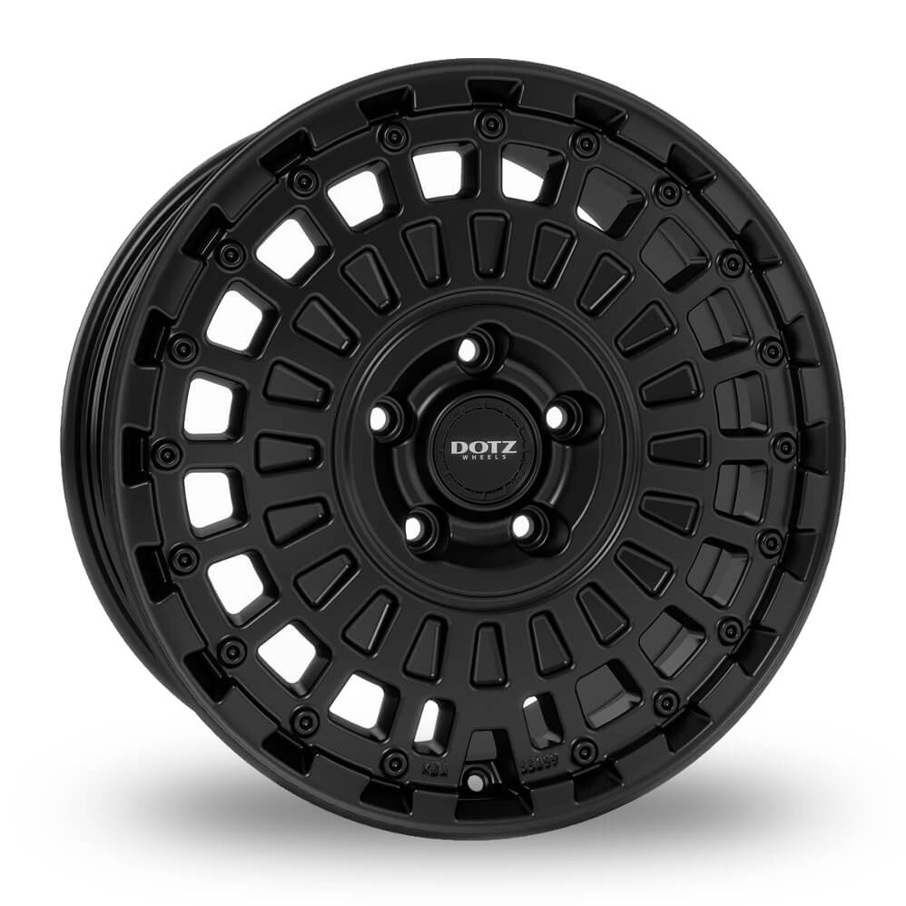 Dotz Talara black - Black Matt alloy wheel