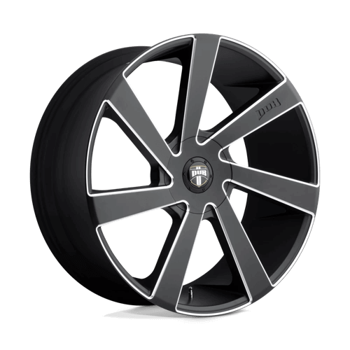 DUB 1PC S133 DIRECTA - Matte Black Milled alloy wheel