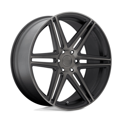 DUB 1PC S123 SKILLZ - Matte Black Double Dark Tint alloy wheel