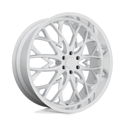 DUB 1PC S264 OG - Silver W/ Diamond Cut Lip alloy wheel