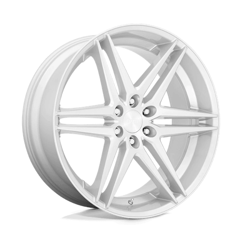 DUB 1PC S270 DIRTY DOG - Silver W/ Brushed Face alloy wheel