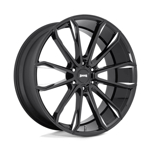 DUB 1PC S252 CLOUT - Gloss Black Milled alloy wheel