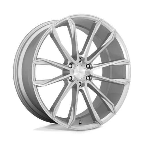 DUB 1PC S248 CLOUT - Gloss Silver Brushed alloy wheel