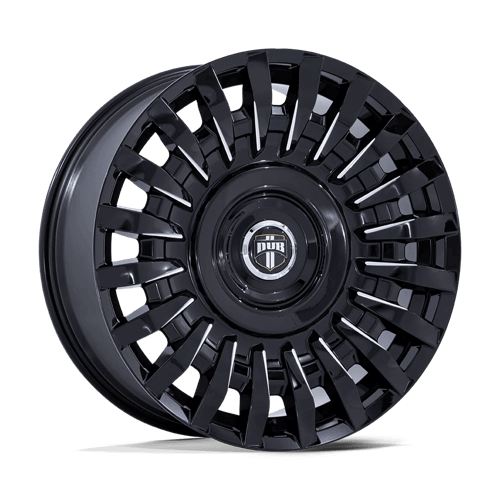 DUB 1PC DC272 HONCHO - Gloss Black Milled alloy wheel