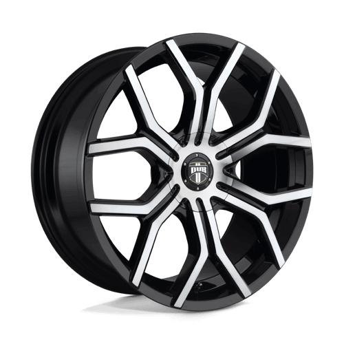 DUB 1PC S209 ROYALTY - Gloss Machined Double Dark Tint alloy wheel