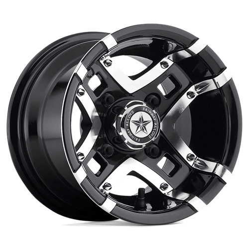 Fairway Alloys FA123 PRESTIGE - Gloss Black Machined alloy wheel