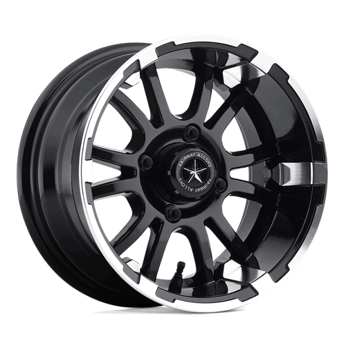 Fairway Alloys FA134 SIXER - Machined Matte Black alloy wheel