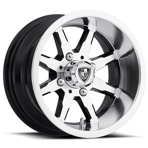 Fairway Alloys FA142 SHIFT - Machined Gloss Black alloy wheel
