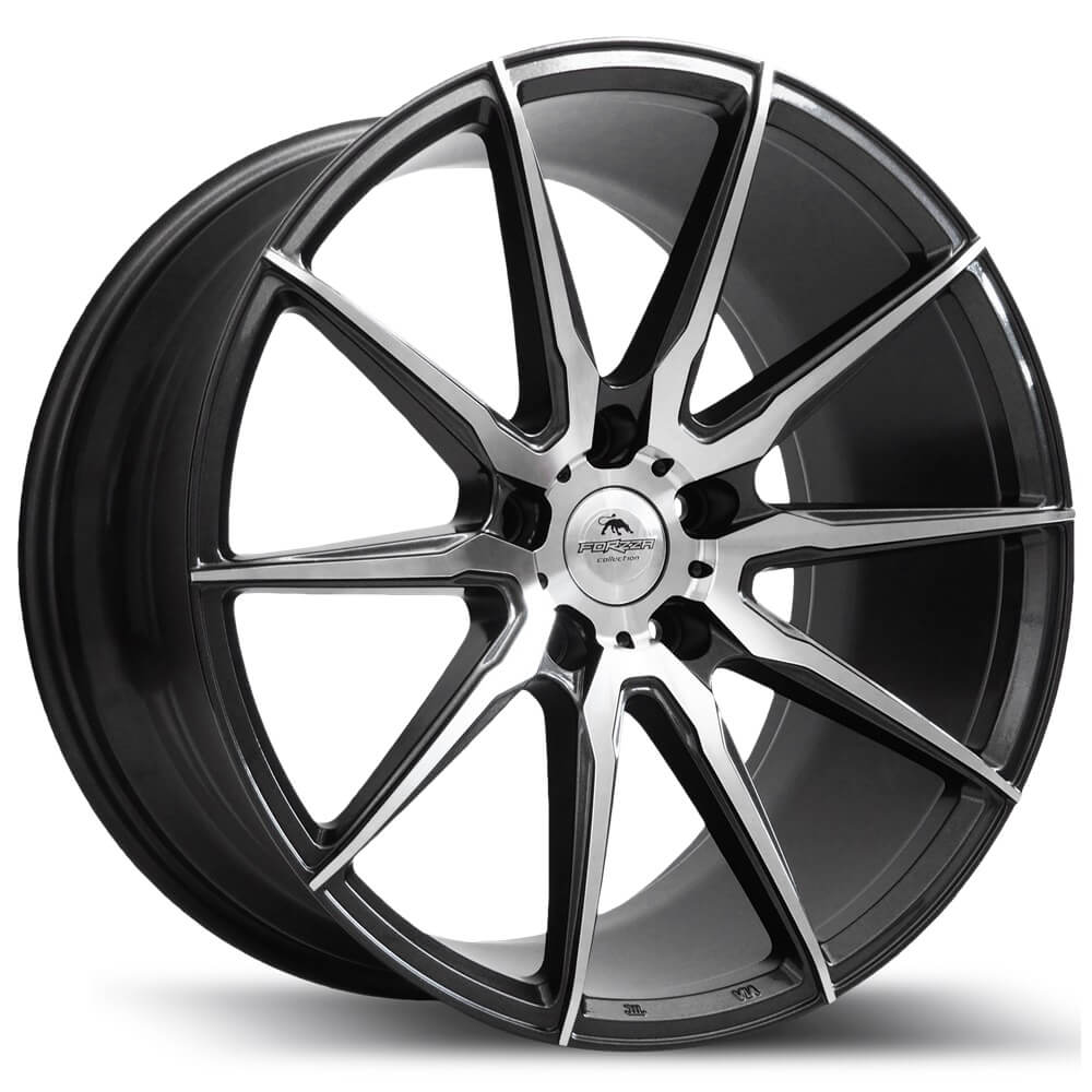 FORZZA City - Grey Face Machined alloy wheel