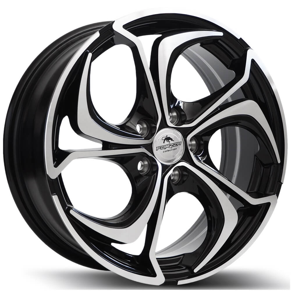 FORZZA Aktia - Black Face Machined alloy wheel