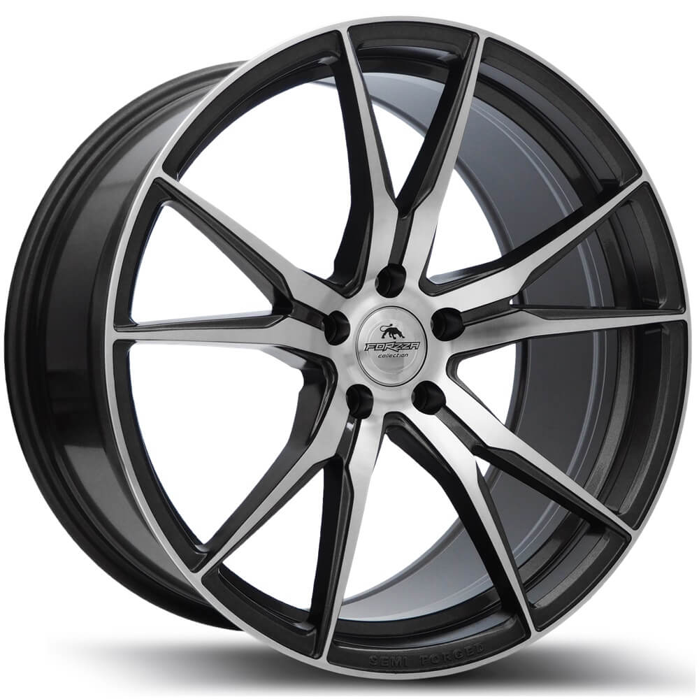 FORZZA Ultra - Grey Face Machined alloy wheel
