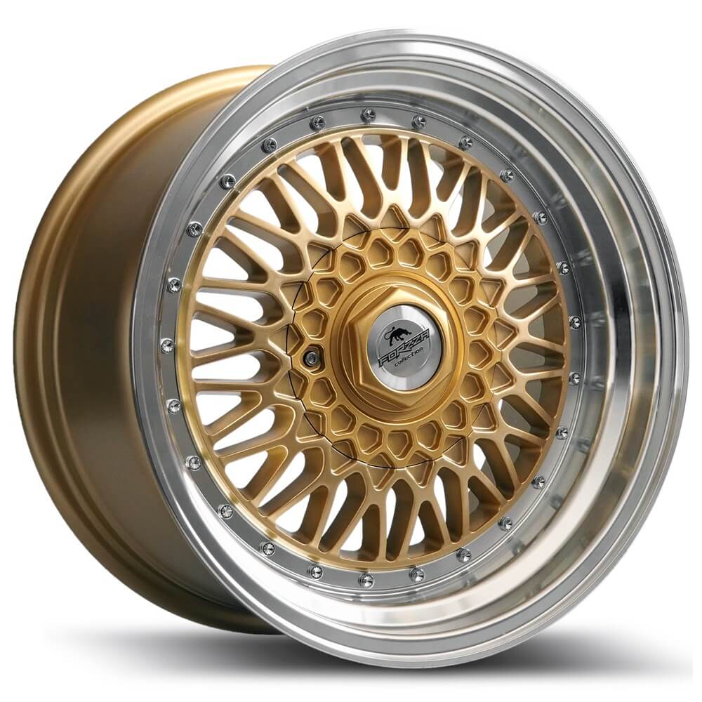 FORZZA Malm - Gold/lip Machined alloy wheel