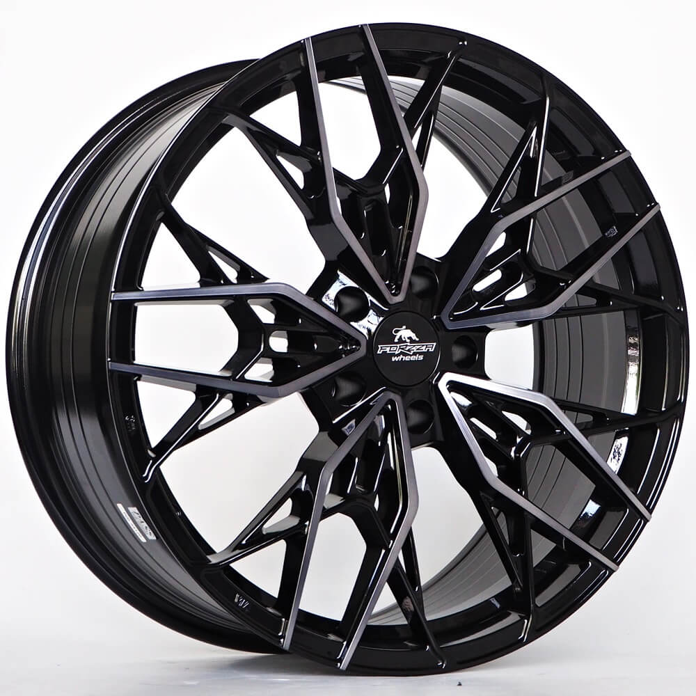 FORZZA Spectrum - Bfm + Black Clear Coat alloy wheel
