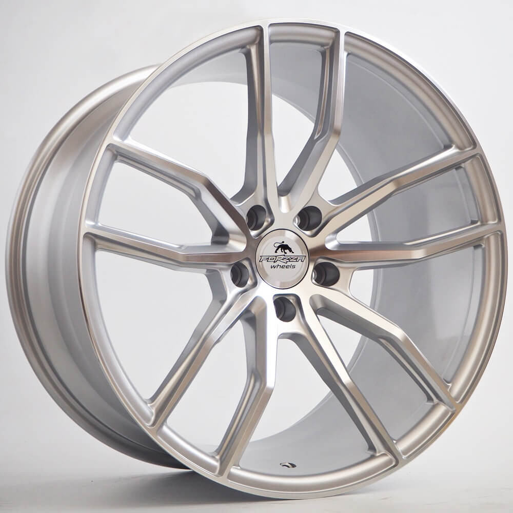 FORZZA Sigma - Silver Face Machined alloy wheel