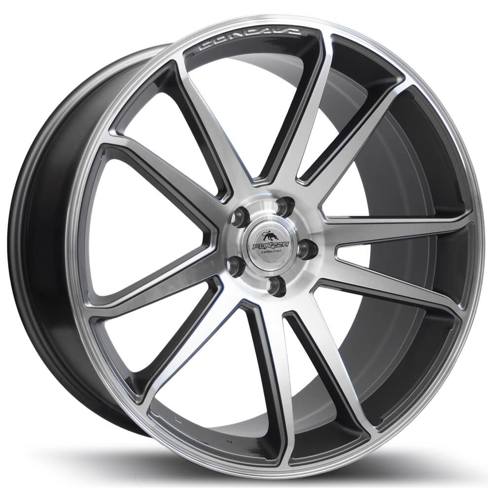 FORZZA Solo - Grey Face Machined alloy wheel