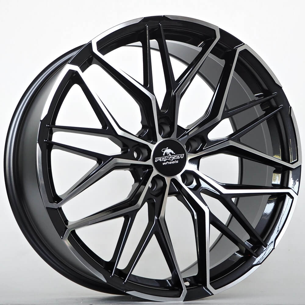 FORZZA Stone - Black Magic Face Polished alloy wheel