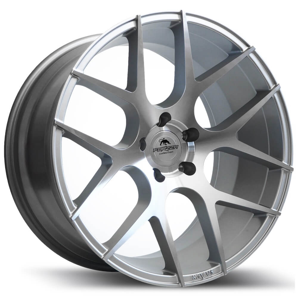 FORZZA Ambra - Silver Face Machined alloy wheel