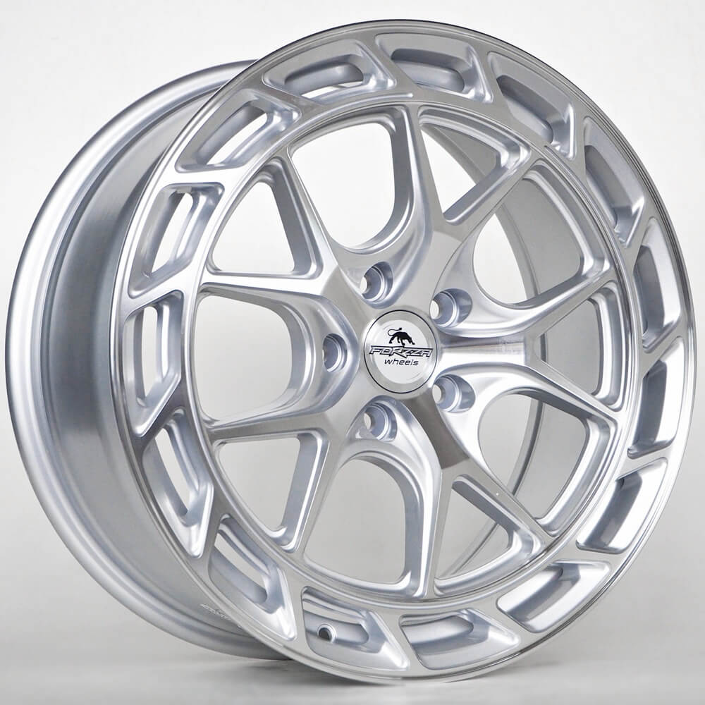 FORZZA Saturn - Silver Face Machined alloy wheel