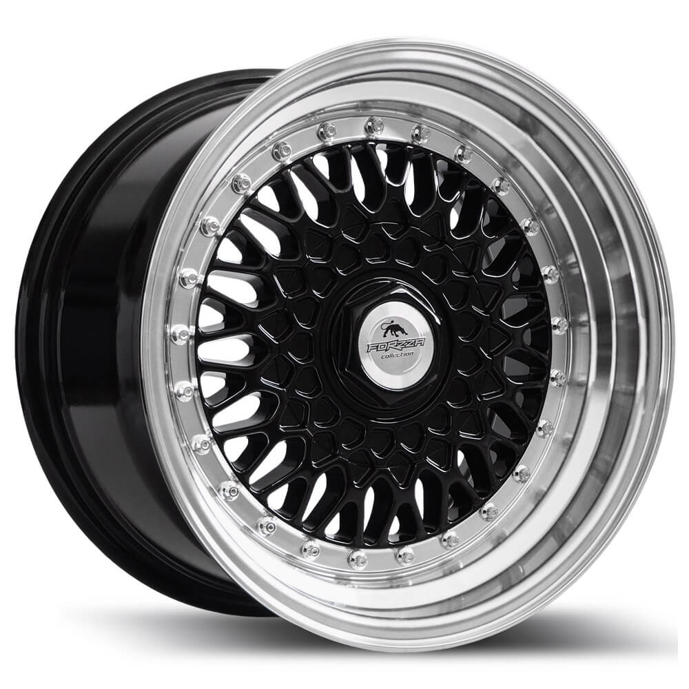 FORZZA Malm - Black/lip Machined alloy wheel