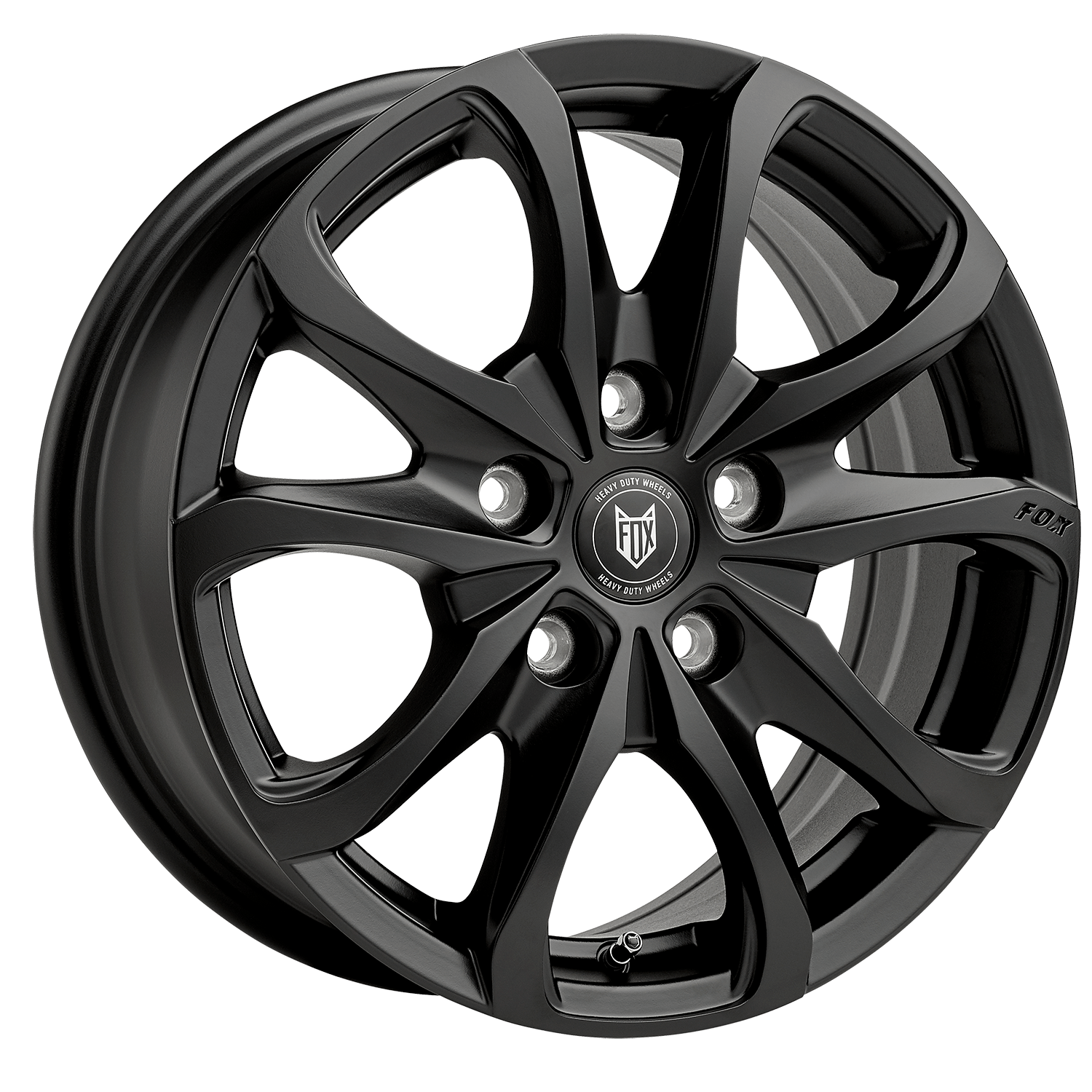 FOX OPUS 2 - Satin Black alloy wheel