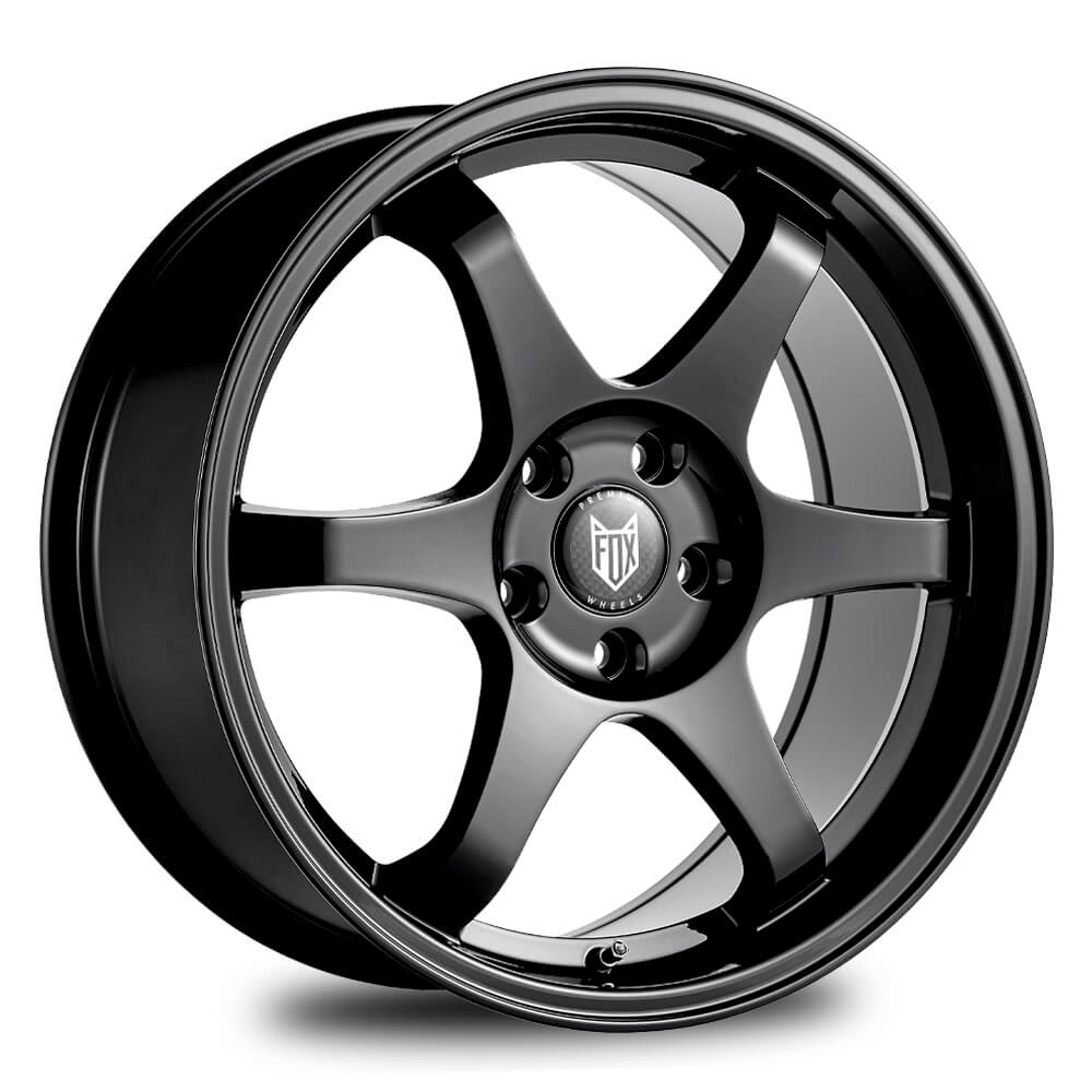 FOX PF5 - Gloss Black alloy wheel