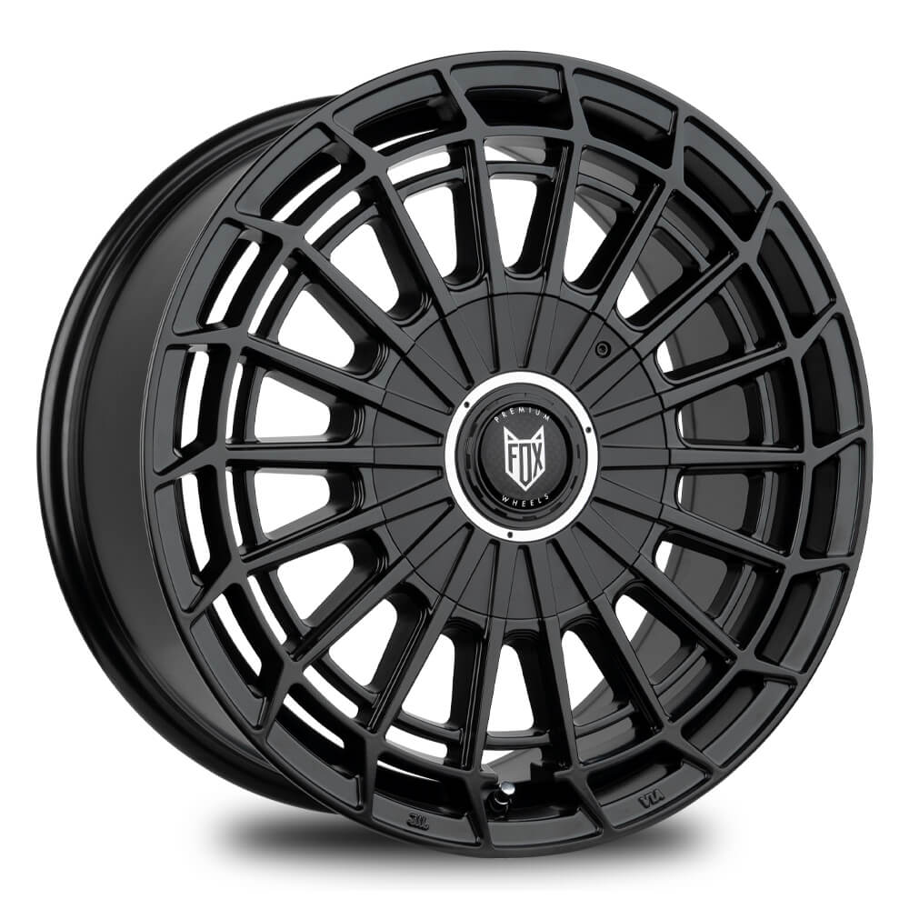 FOX WX1 - Satin Black alloy wheel