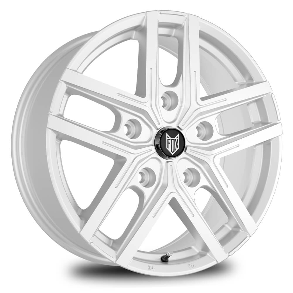 FOX WX5 - Satin Silver alloy wheel