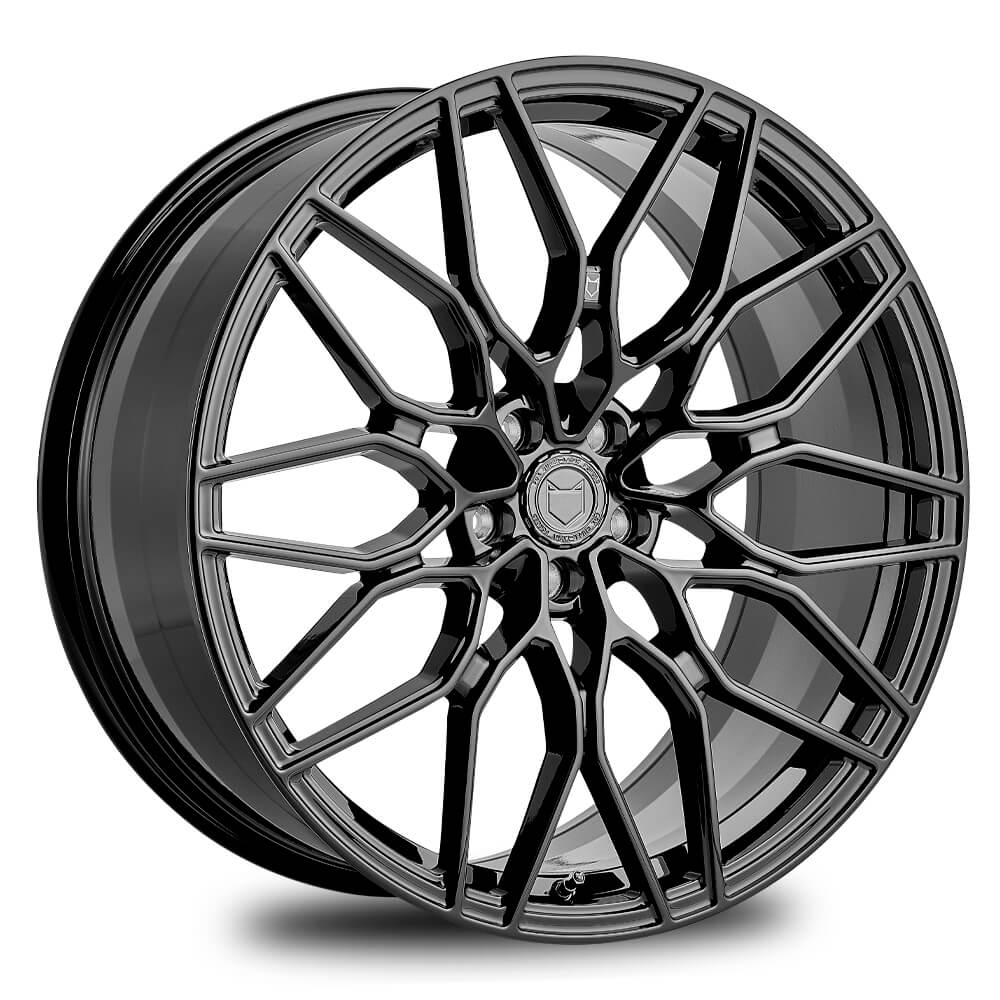 FOX FG9 - Gloss Black alloy wheel