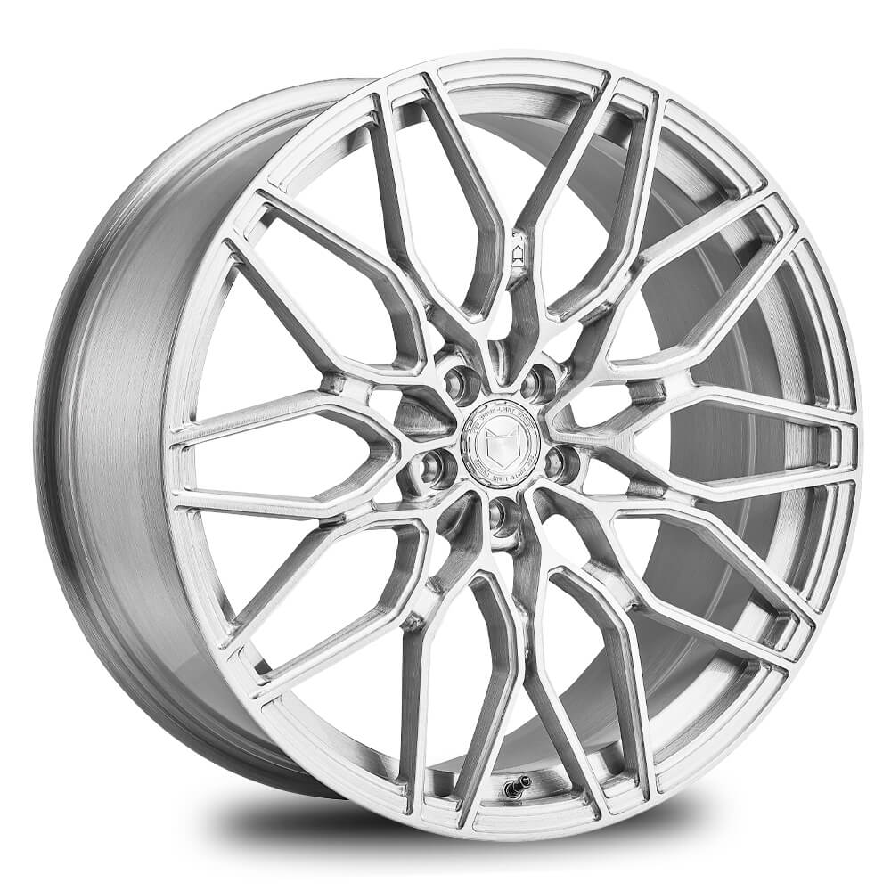 FOX FG9 - Brushed alloy wheel
