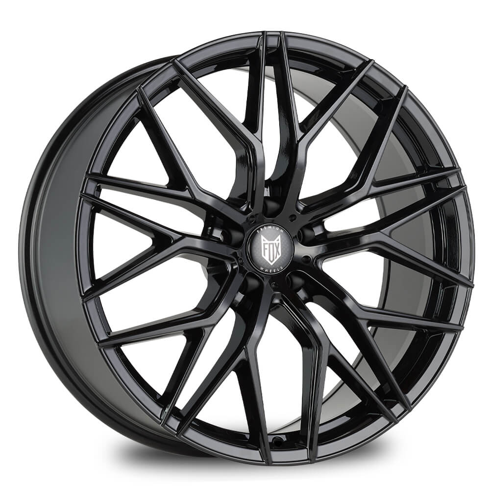 FOX FX13 - Gloss Black alloy wheel