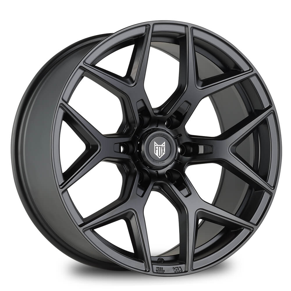 FOX TR1 - Matt Black alloy wheel