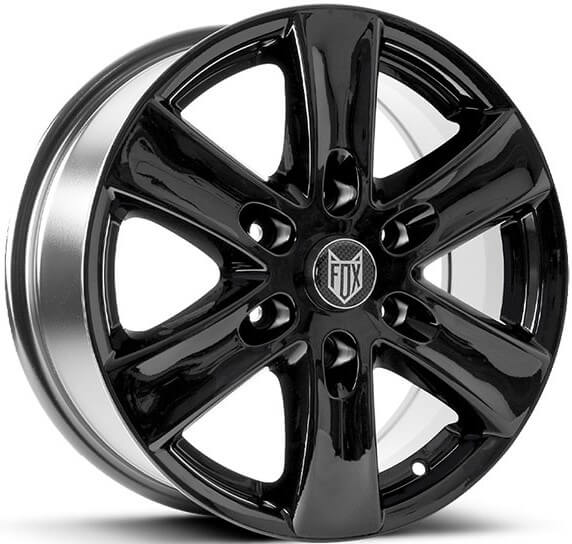 FOX FXC 111 - Gloss Black alloy wheel