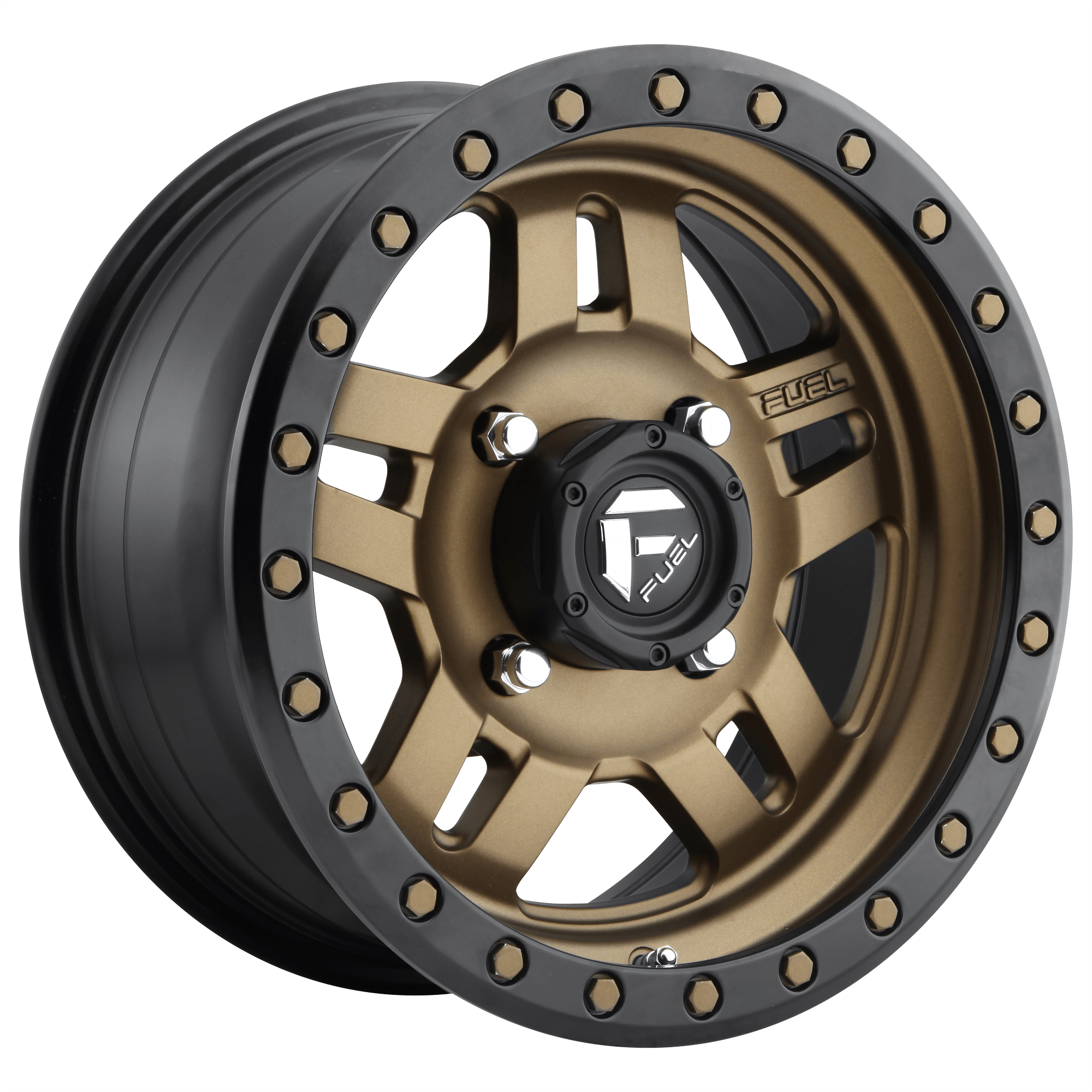 Fuel 1PC D583 ANZA Matte Bronze Black Bead Ring Fuel