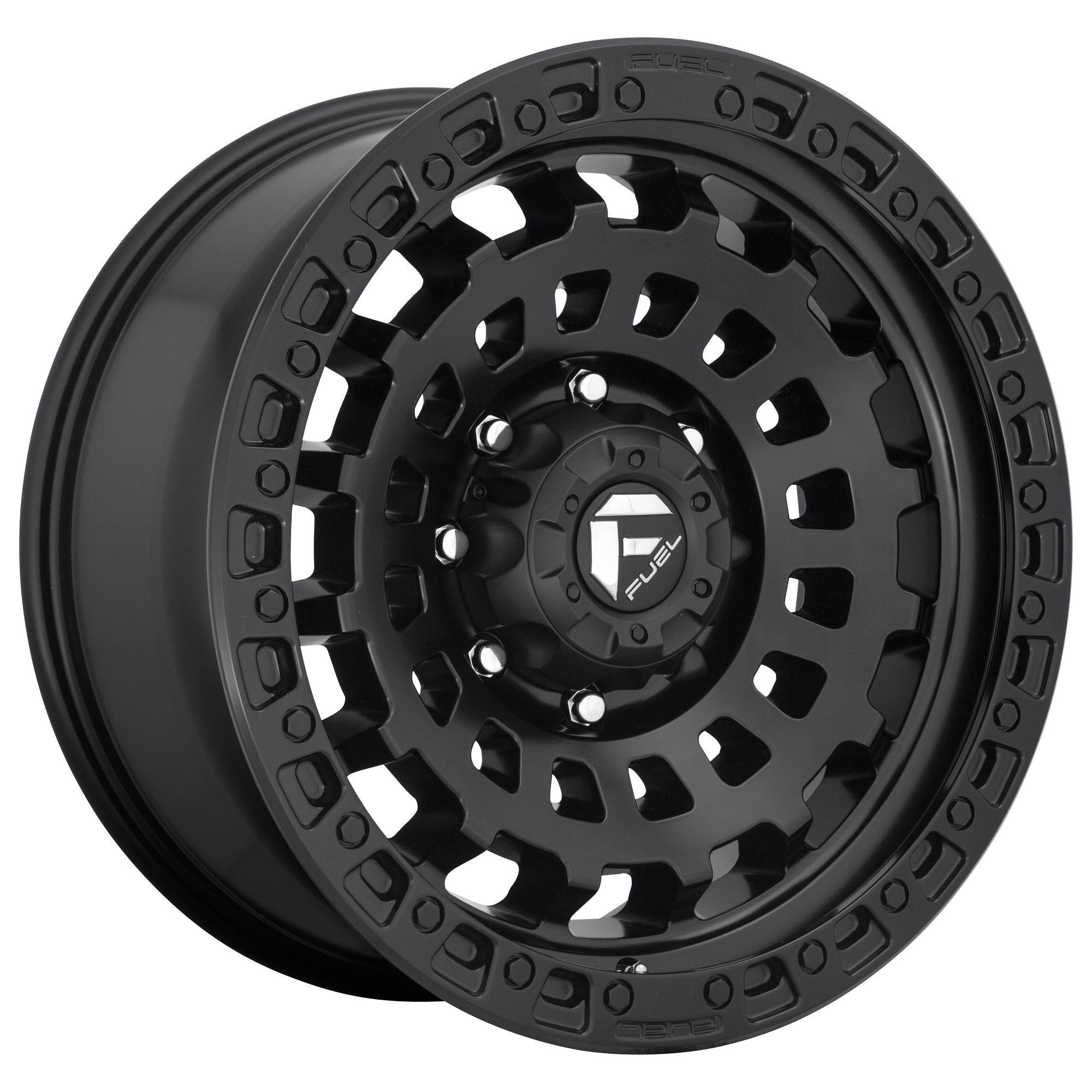Fuel 1PC D633 ZEPHYR - Matte Black alloy wheel