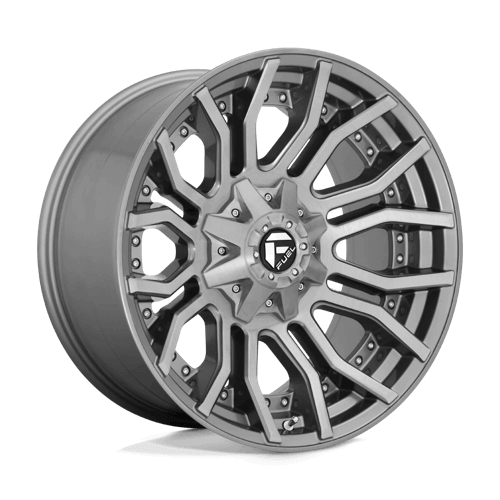Fuel 1pc D713 Rage Platinum Alloy Wheel 20" x 9" ET1 Gunmetal